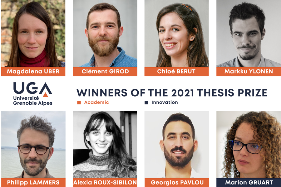 Winners of the 2021 Thesis Prize