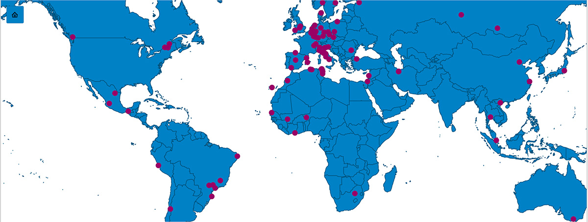 Carte des partenariats MoveOn CED Cotuelles