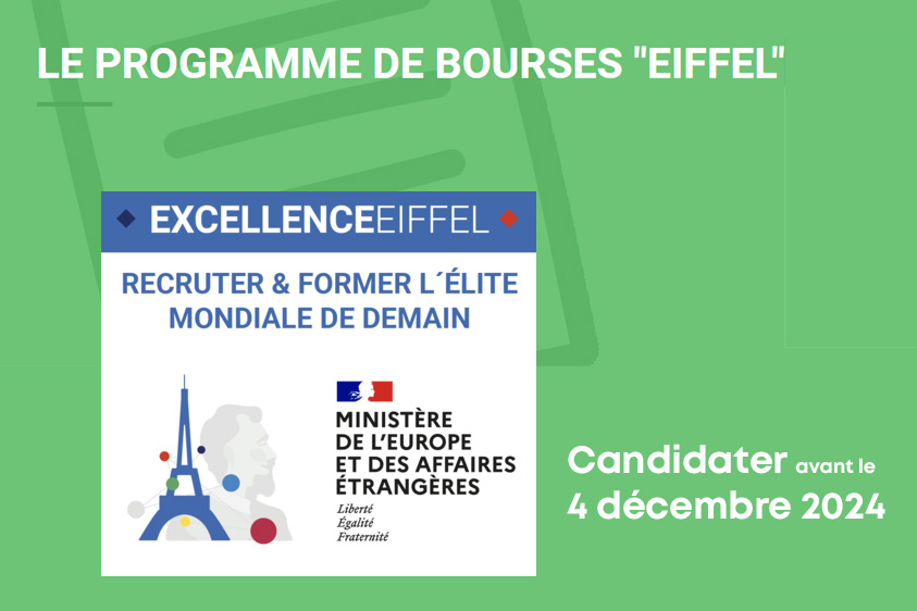 Programme bourses Eiffel 2024