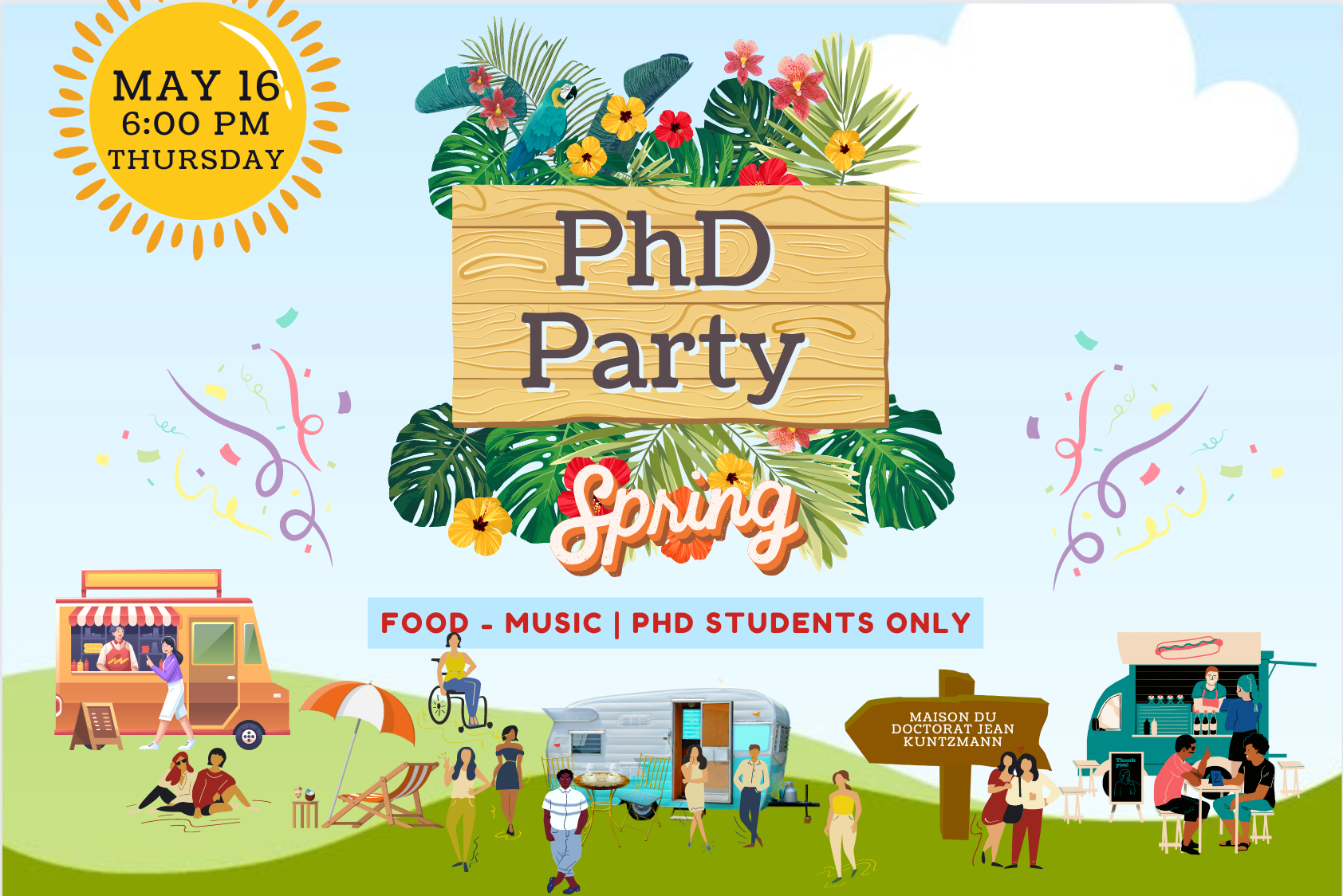 PhD Spring Party - 2024 05 16