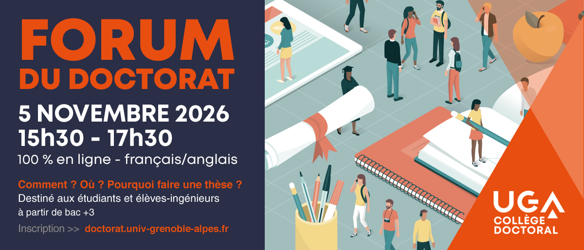 UGA Forum doctorat 2026 